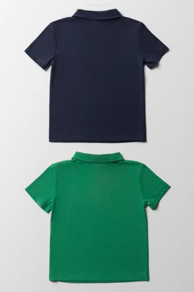 2 Pack Golfer Navy And Green