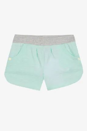 3pommes Celadon Green Baby Girls Shorts