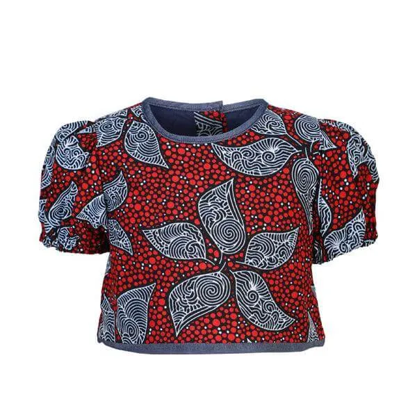 ANKARA BLOUSE SET FOR GIRLS