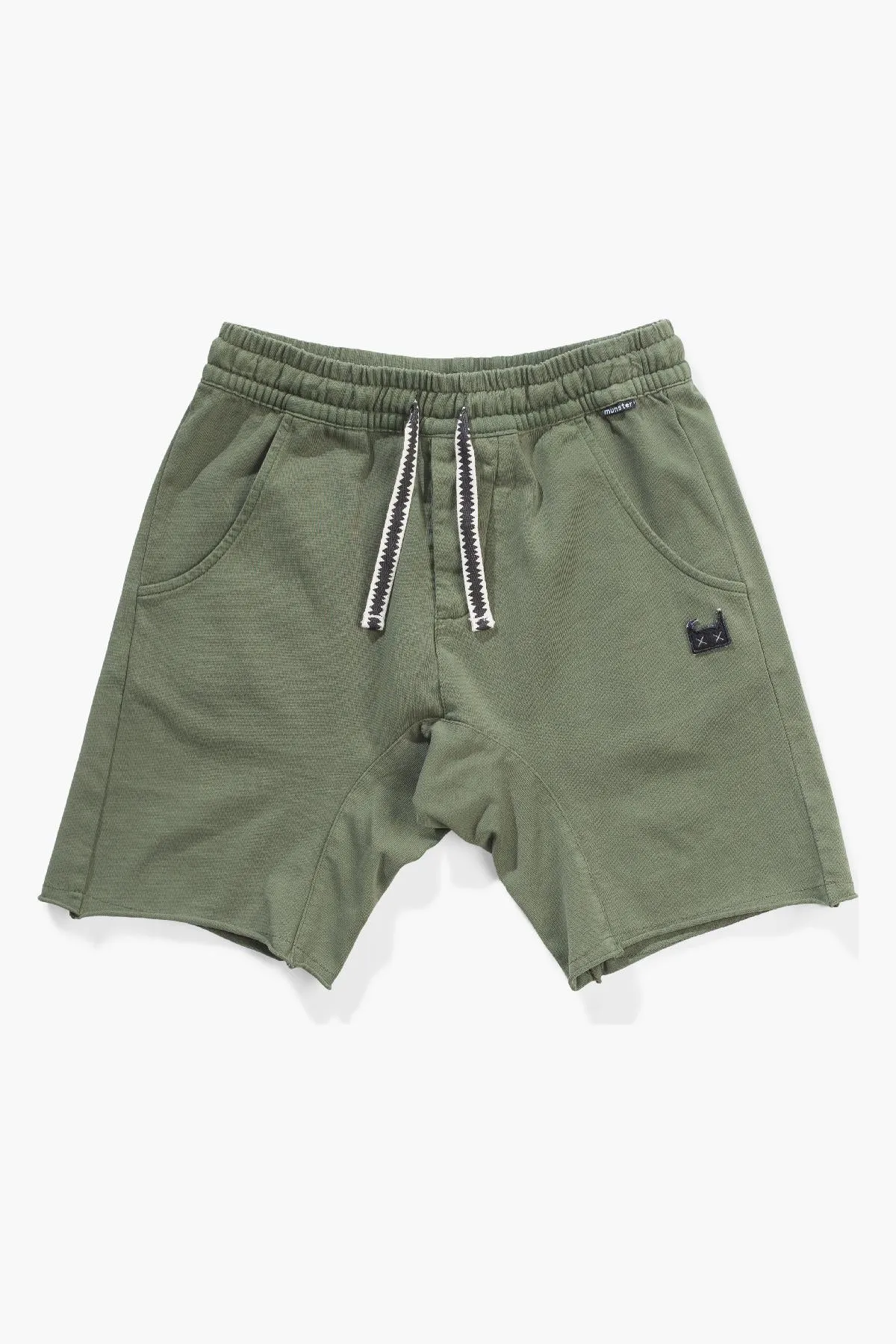 Boys Shorts Munster Kids Best Mates Washed Olive