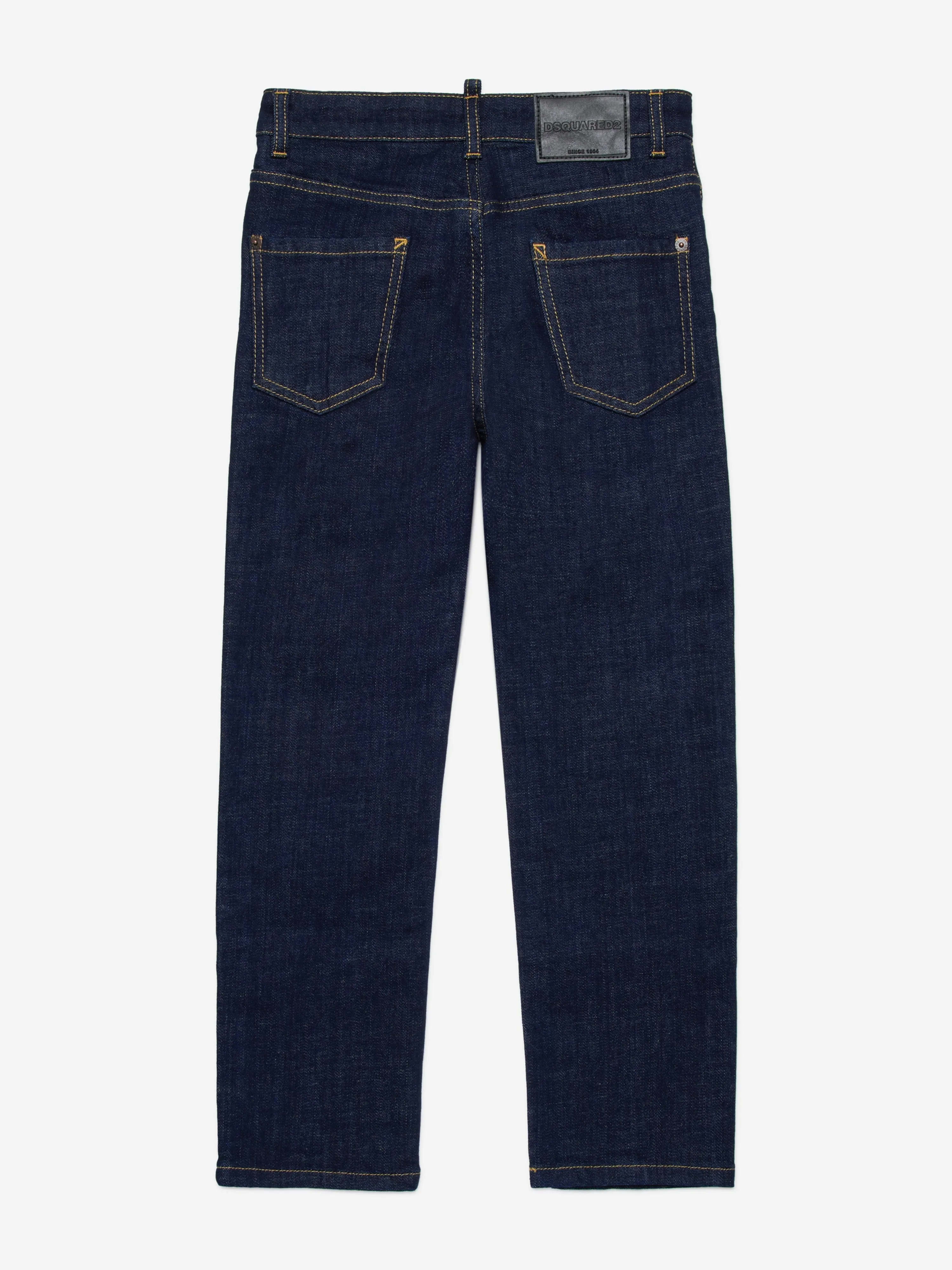 Dsquared2 Kids Regular Fit Jeans in Blue