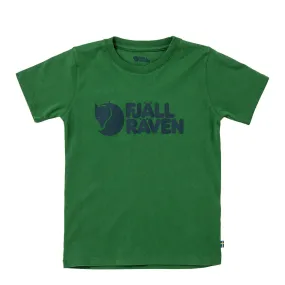 Fjallraven Kids Logo T-Shirt Palm Green