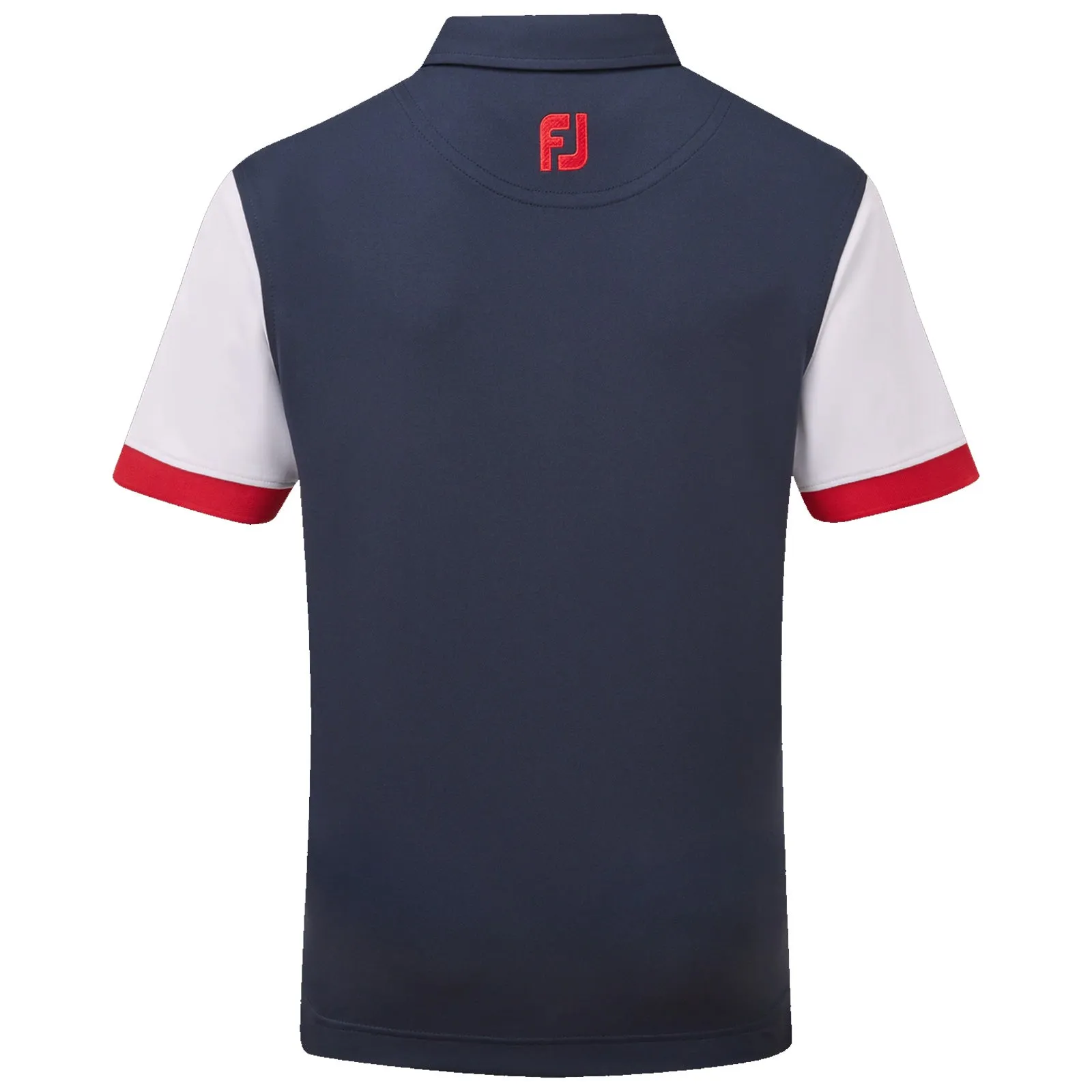 FootJoy Junior Colour Block Pique Polo Shirt