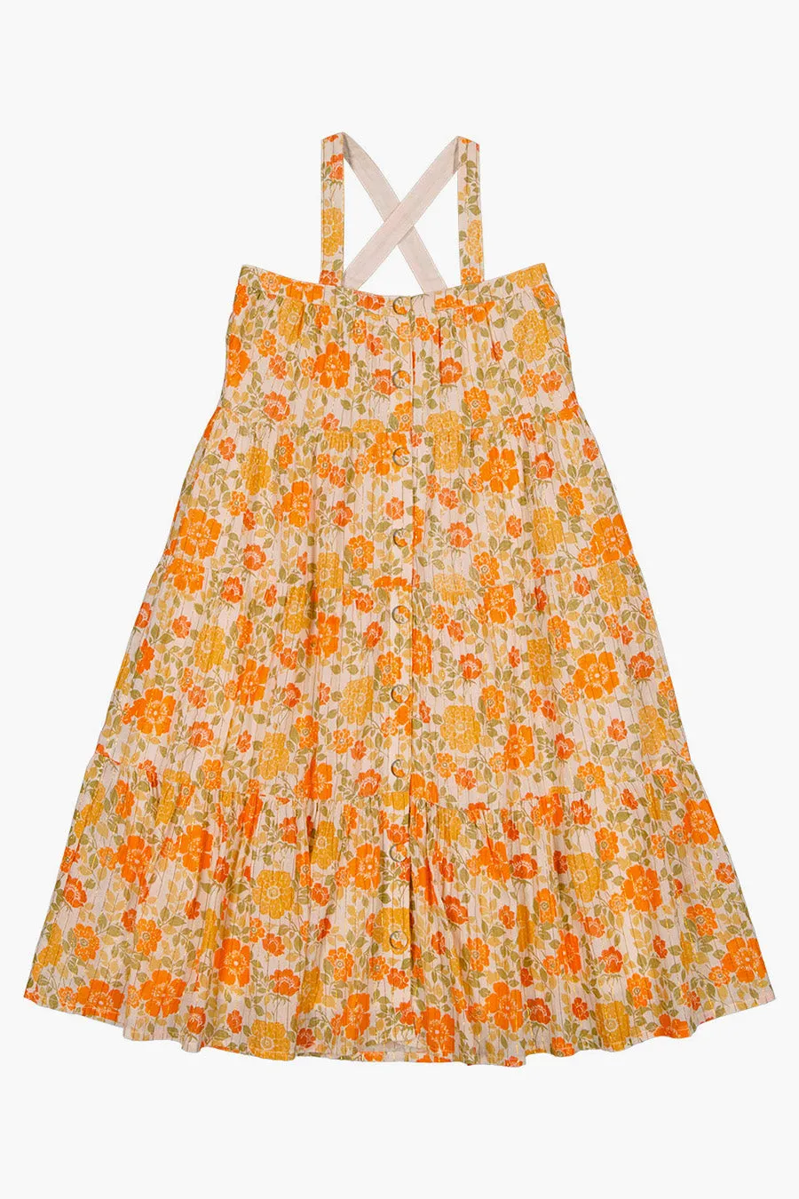 Girls Dress Louis Louise Carinoux Orange