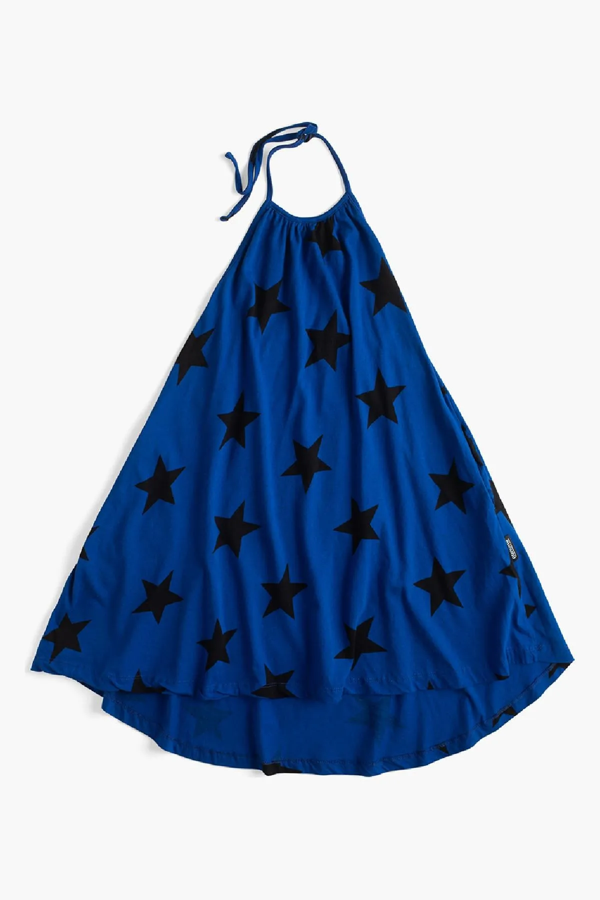 Girls Dress Nununu Star Collar Blue