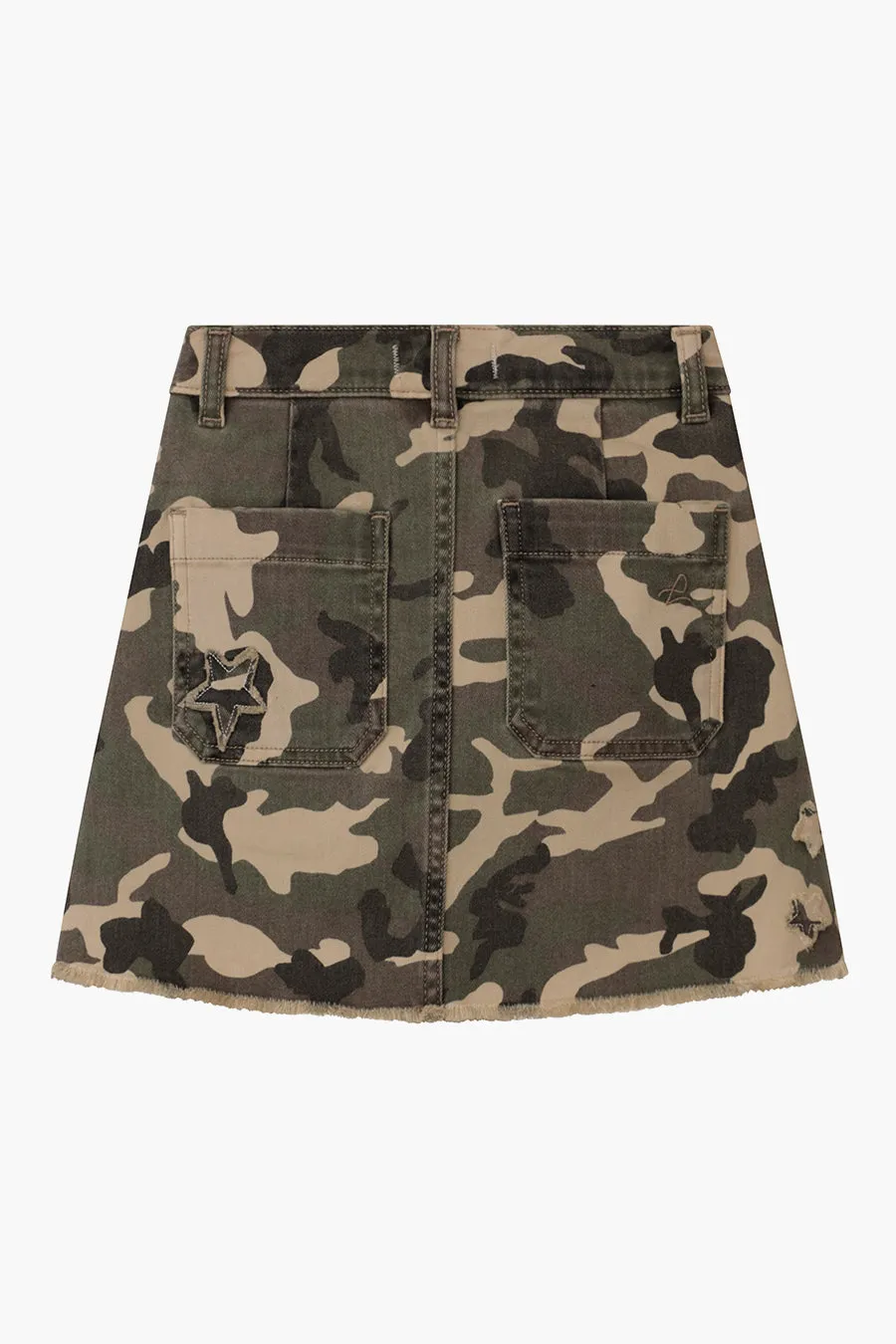 Girls Jeans DL1961 Jenny Mini Skirt Camo