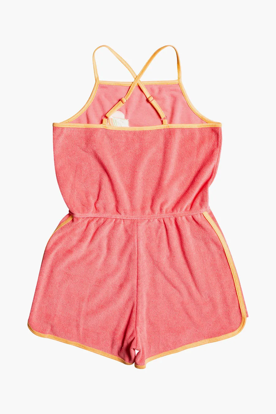 Girls Romper Roxy Glitter In The Air Sun Kissed Coral