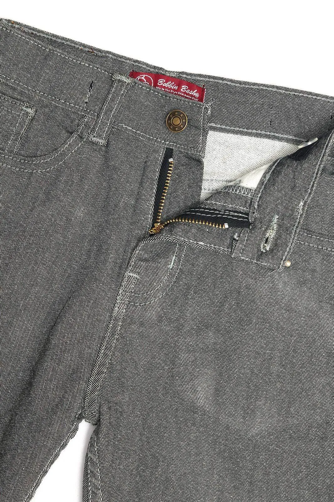 Grey Grain Jeans