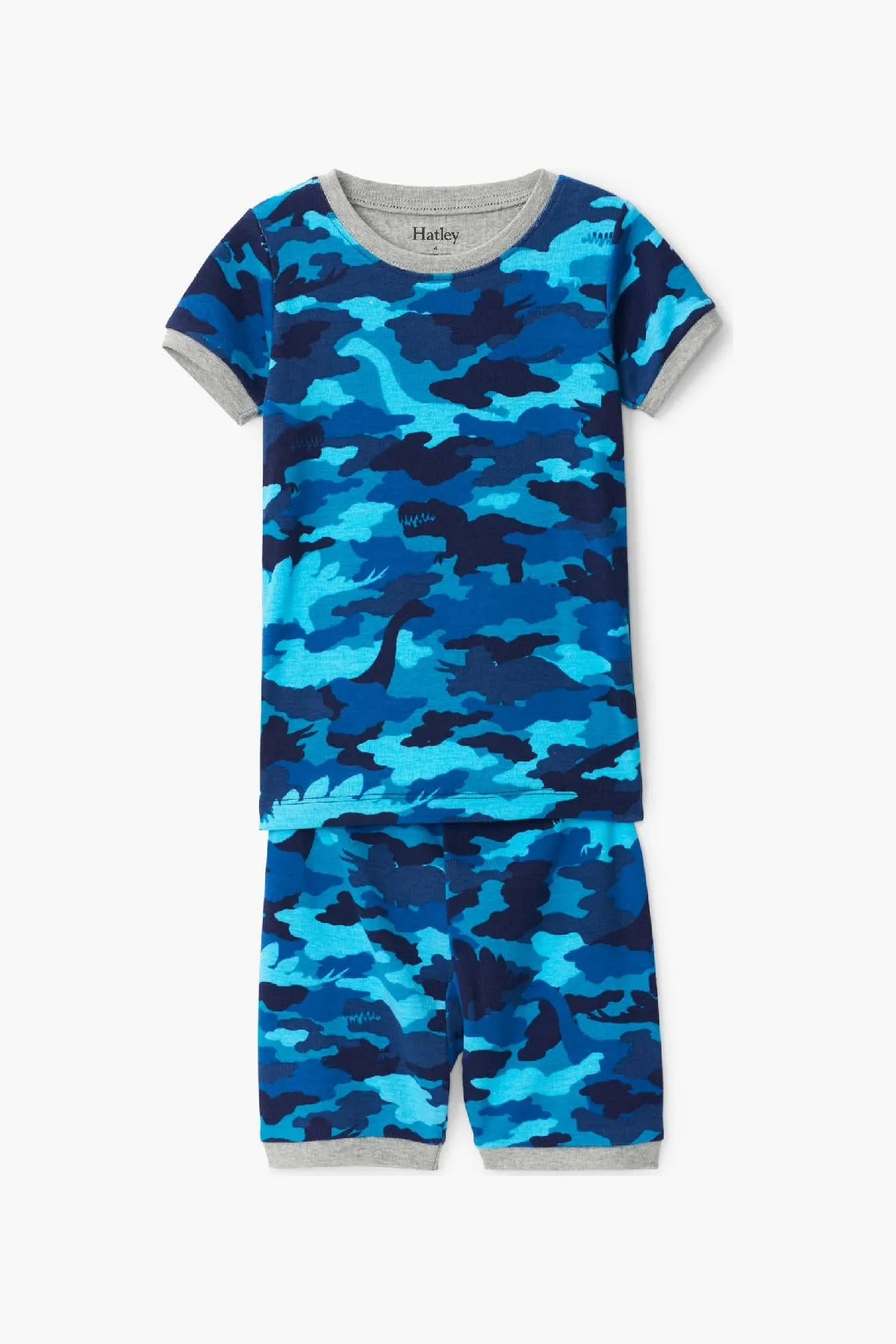 Hatley Dinosaur Camo Boys Pajama Set (Size 3 left)