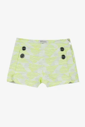 Jean Bourget Citron Girls Short (Size 3 left)