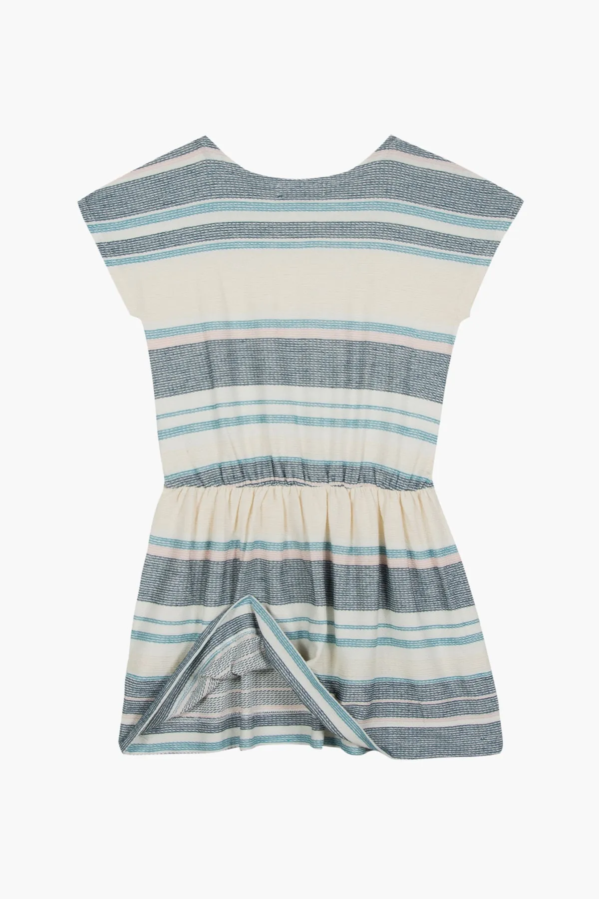 Jean Bourget Jade Striped Girls Dress