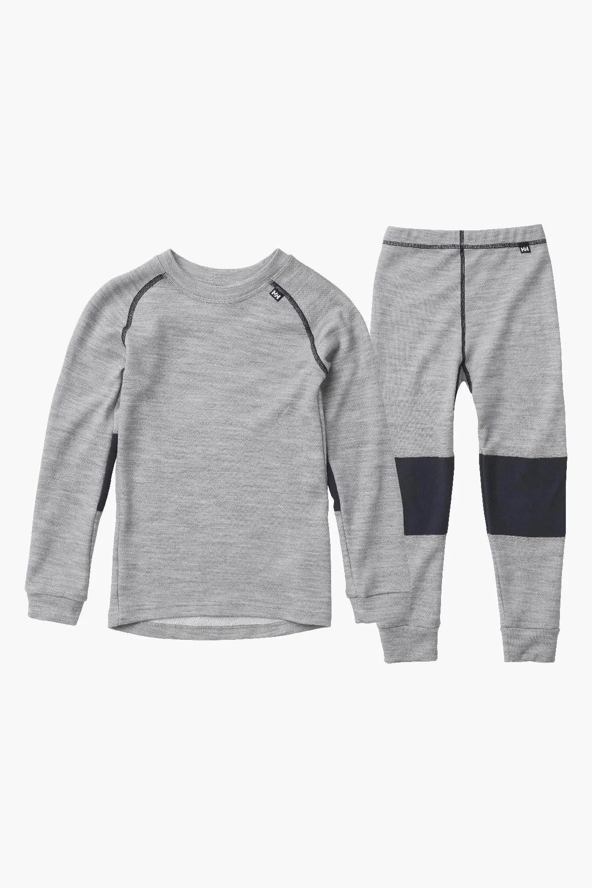 Kids Baselayer Helly Hansen Lifa Merino Set Grey