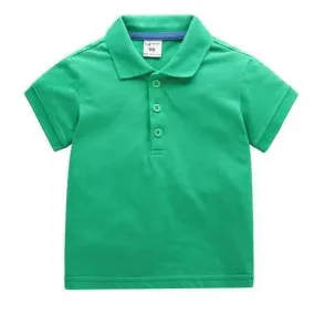 Kids Boys Cotton Polo Shirts