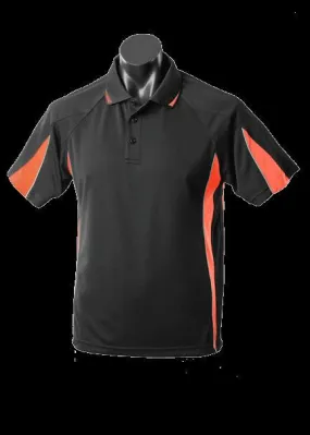 Kids Eureka Polo Black/Orange