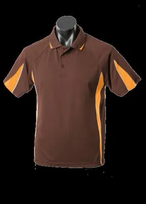 Kids Eureka Polo Chocolate/Gold