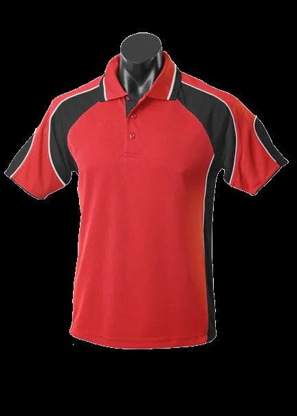 Kids Murray Polo Red/Black