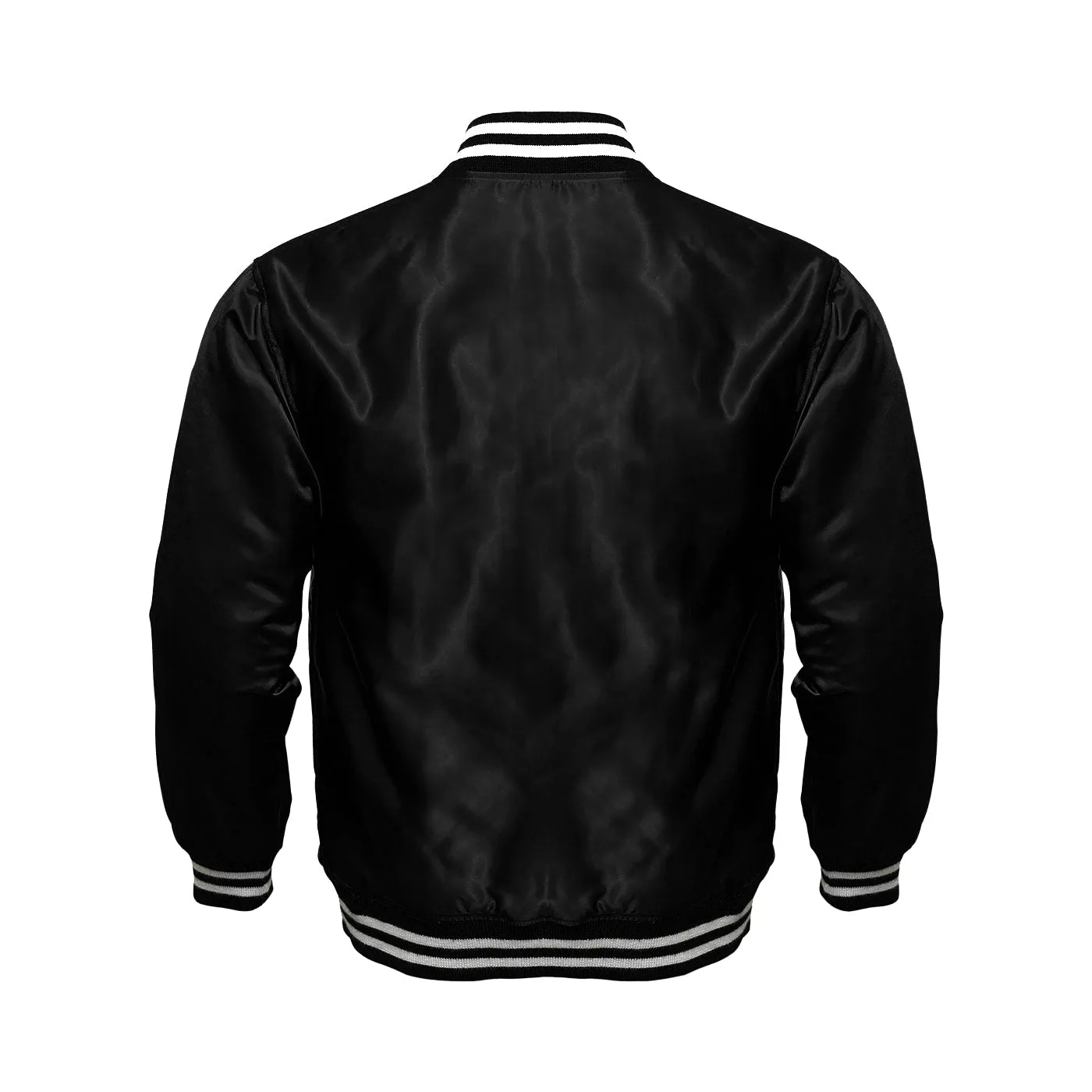 Kids Satin Jacket Black