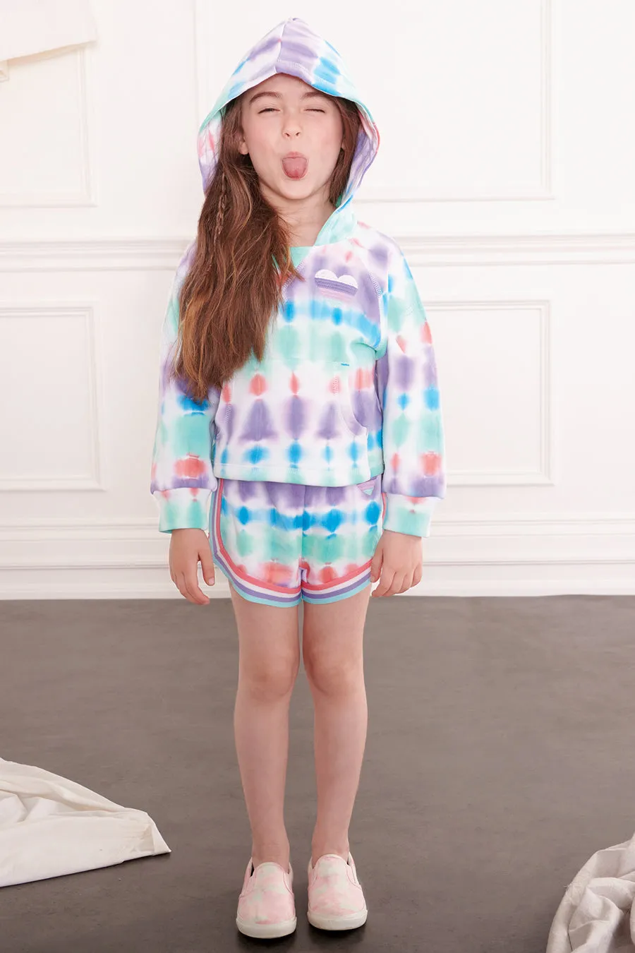 Kids Shorts Hatley Seaside Tie Dye