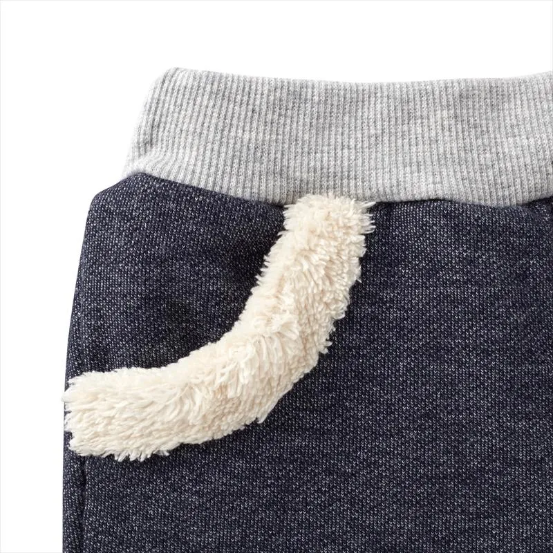 Knit Pants with Fleece Lining