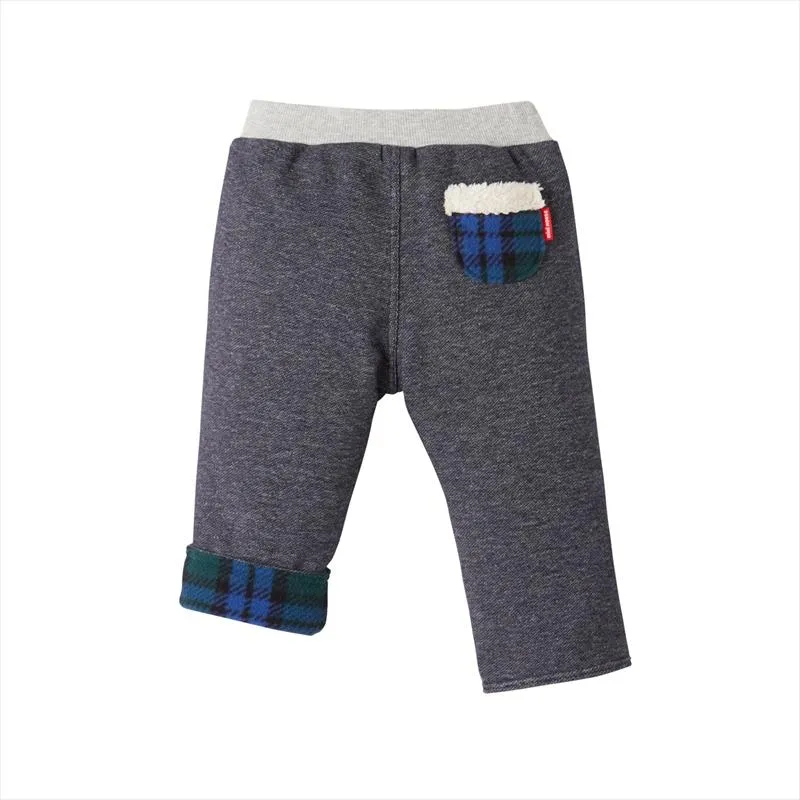 Knit Pants with Fleece Lining