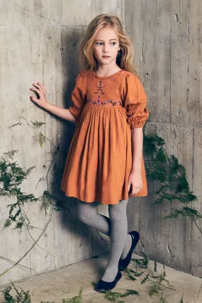 Nellystella Clover Girls Dress - Cider