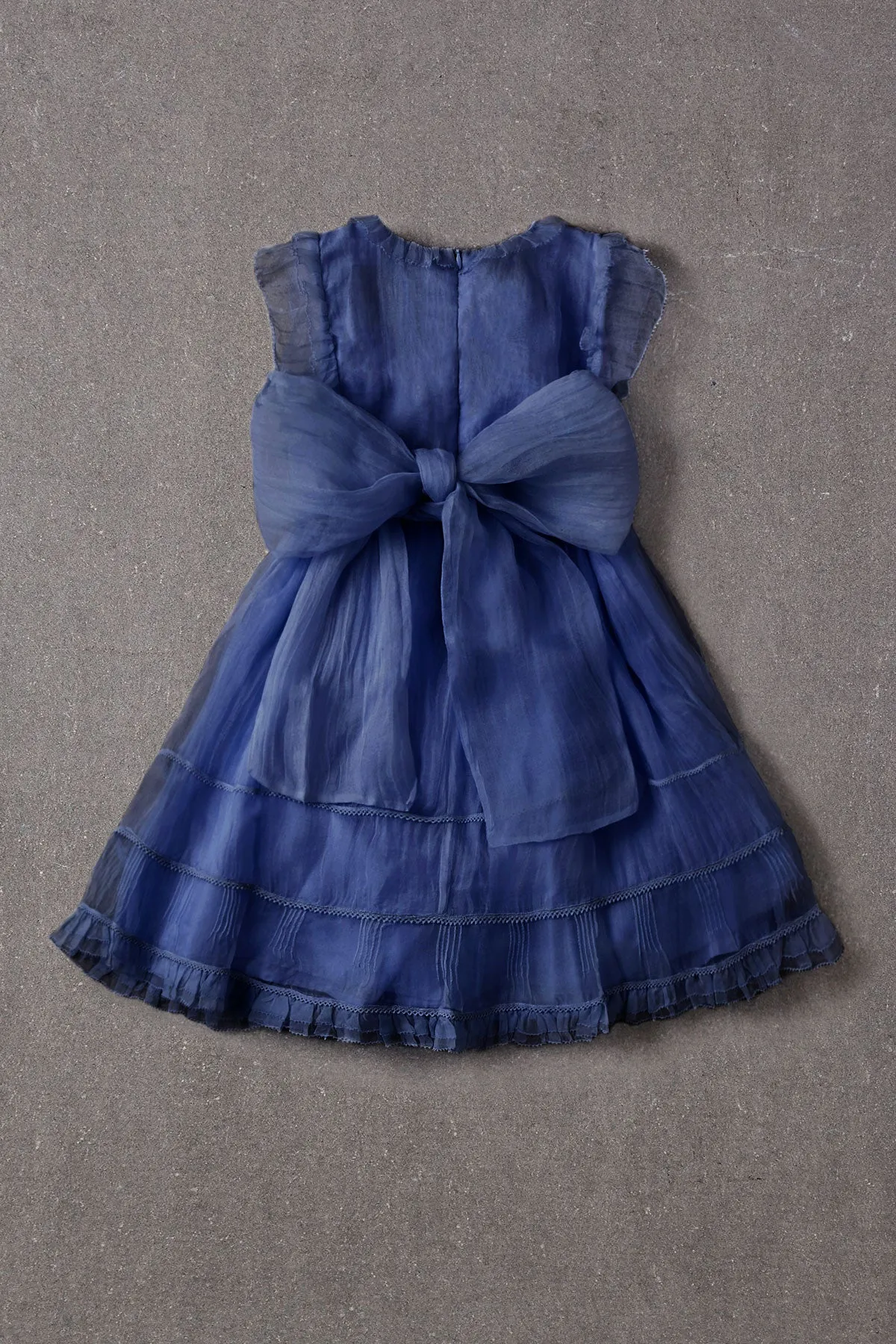 Nellystella Flora Girls Dress - Venture Violet