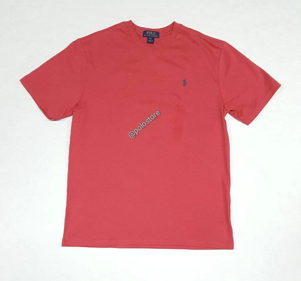 Nwt Kids Polo Ralph Lauren Nantucket Red Tee with Navy Blue Horse (8-20)