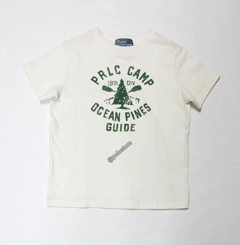 Nwt Kids Polo Ralph Lauren PRLC Camp Ocean Pines Tee (2T-7T)