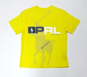 Nwt Kids Polo Ralph Lauren Yellow PRL Tee (8-20)