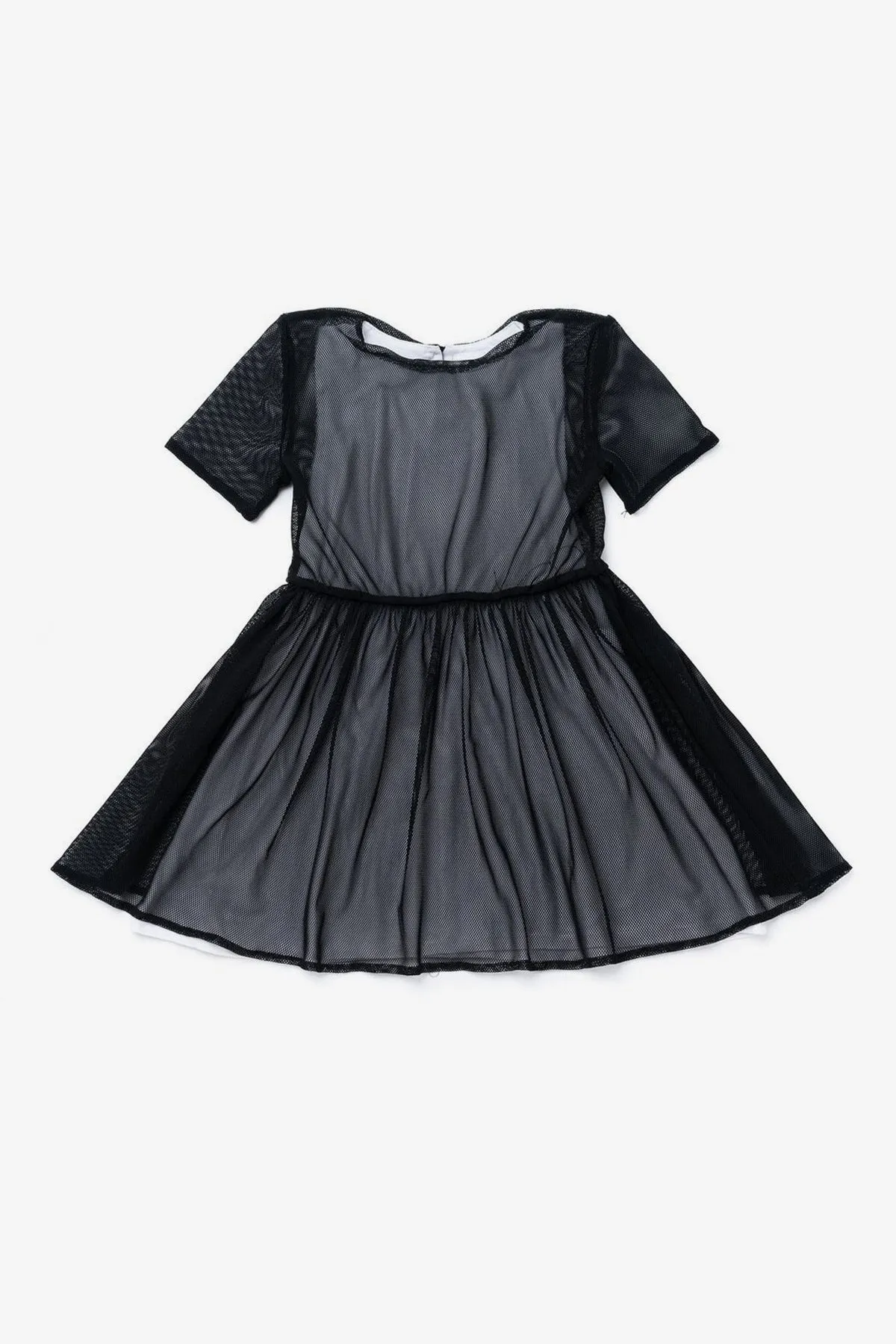 OMAMImini Fit and Flare Girls Dress - Black (Size 4 left)