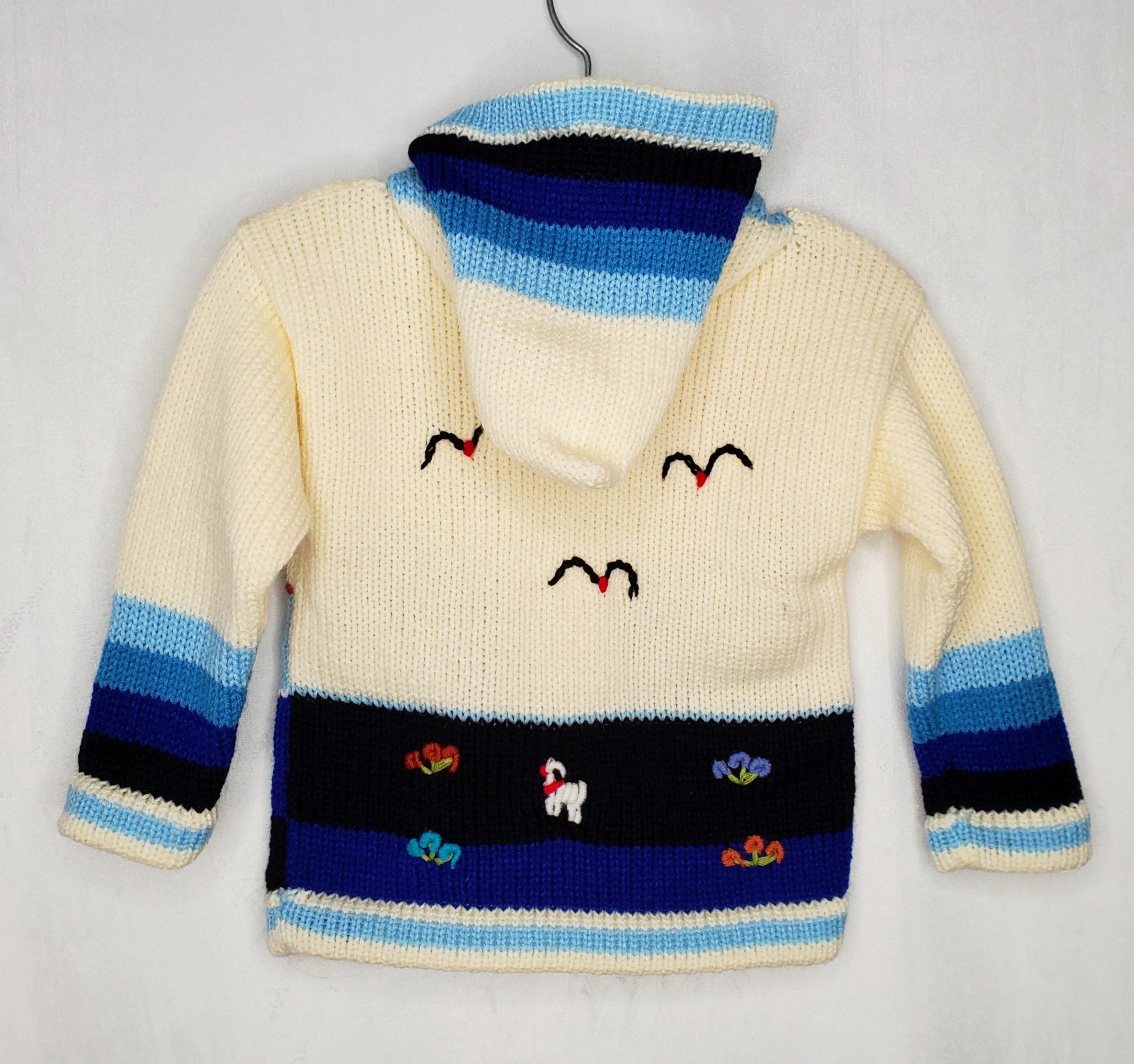 Peruvian Sweater - Cream 1-2yr