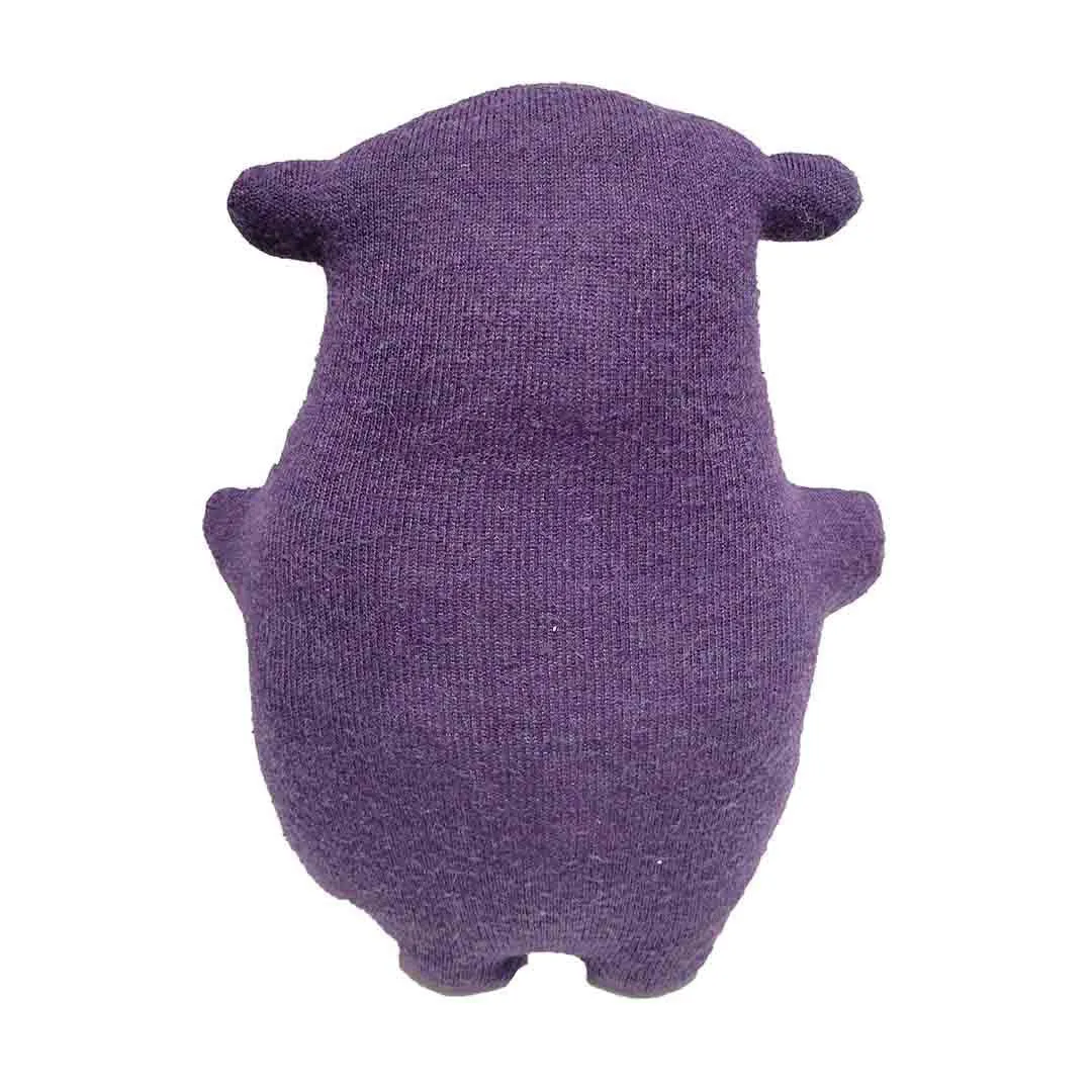 Plush - Hippo with Waffle Treat by Happy Groundhog Studio