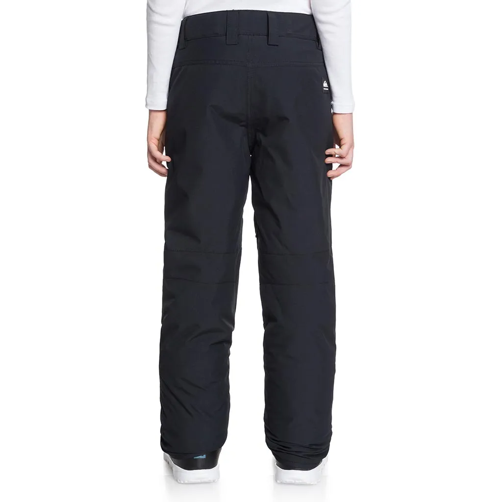 Quiksilver Youth Estate Pant - Black