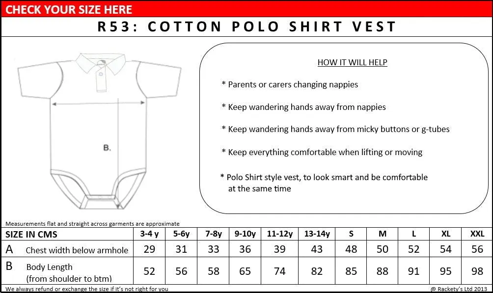 R53 Cotton Popper Polo Shirt