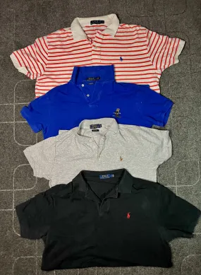 Ralph Lauren Polo Shirts 9pcs