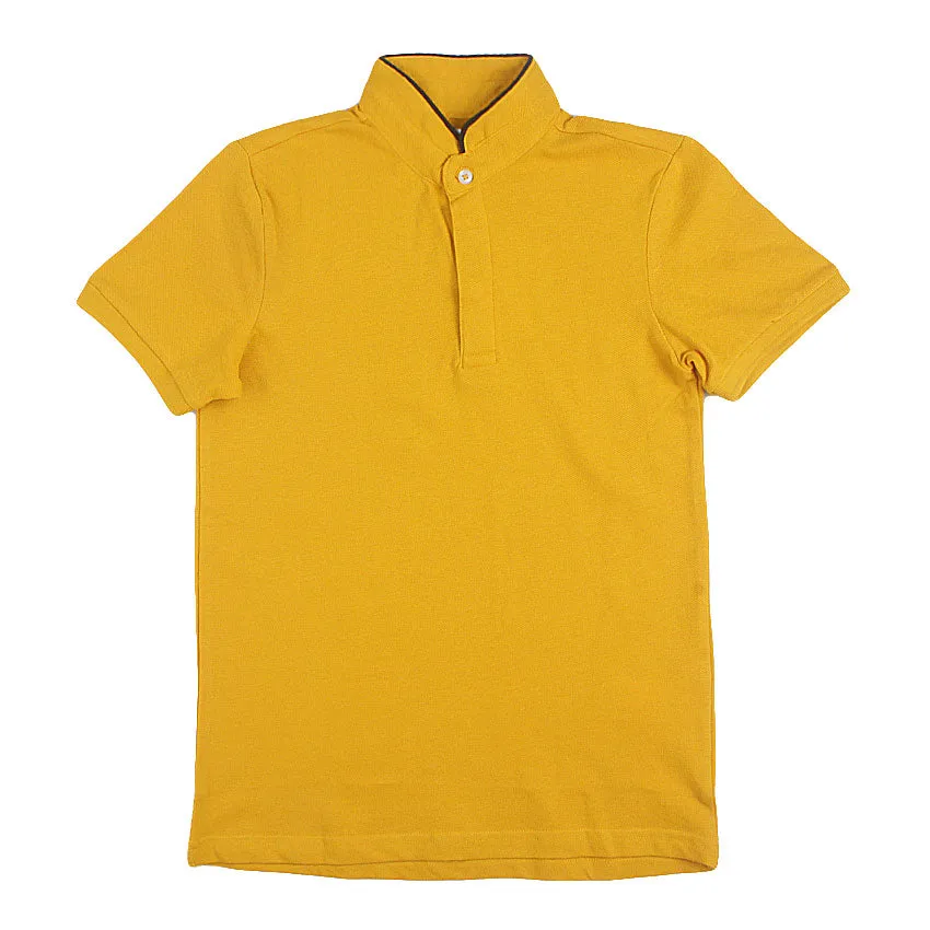 REDTAG Boy's Mustard Polo Shirts