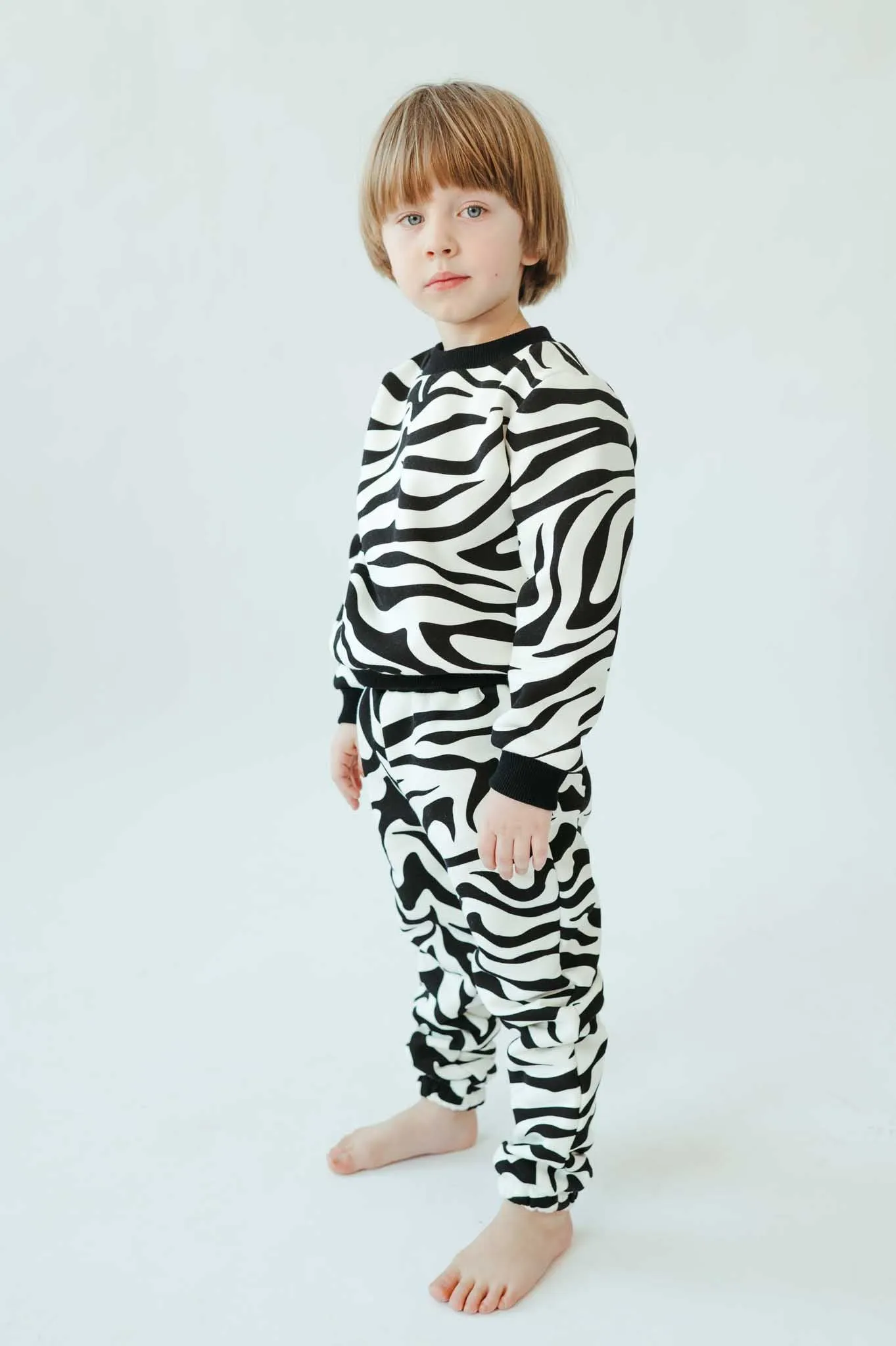 Sofa Killer unisex kids hoodie Zebra