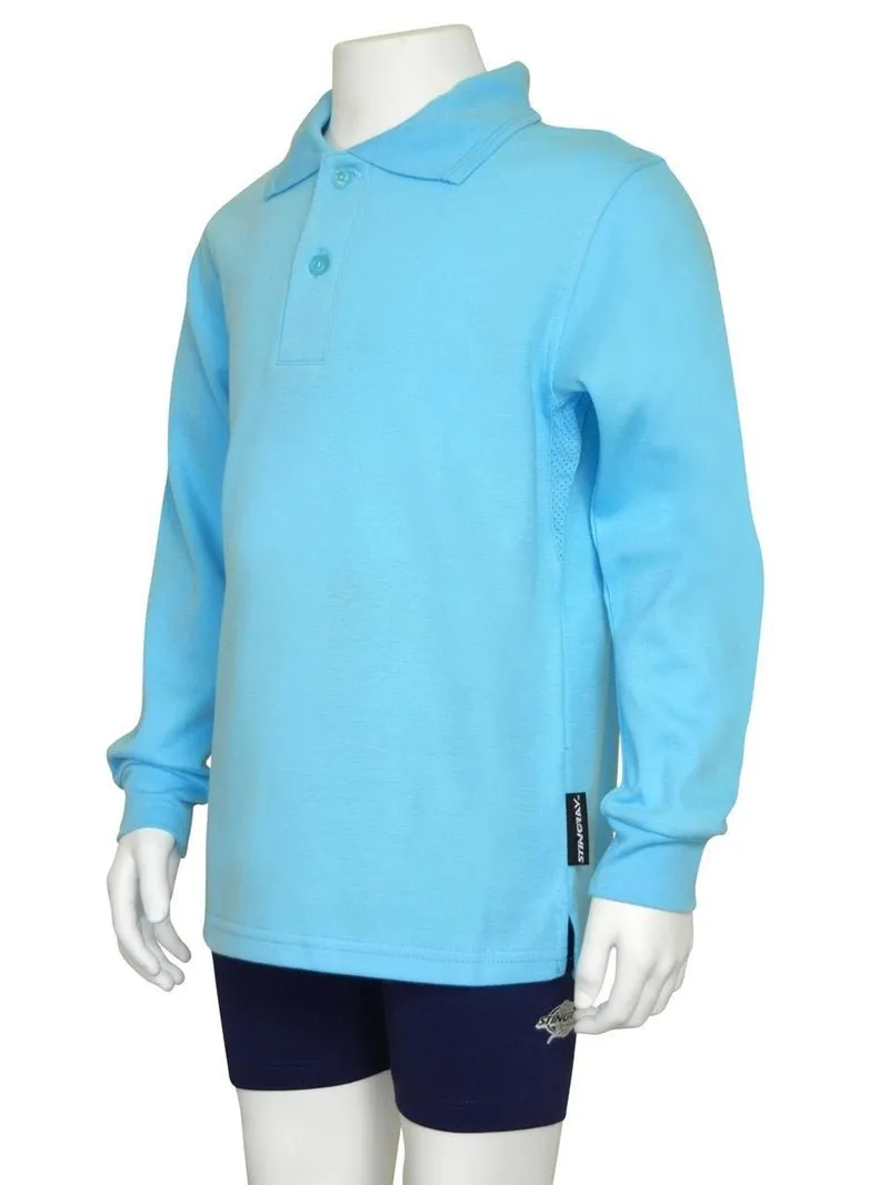 Stingray Long Sleeved Polo Shirt ST801L – UPF 50