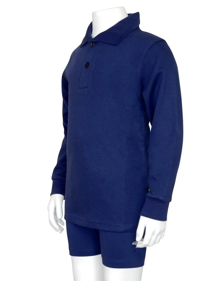 Stingray Long Sleeved Polo Shirt ST801L – UPF 50