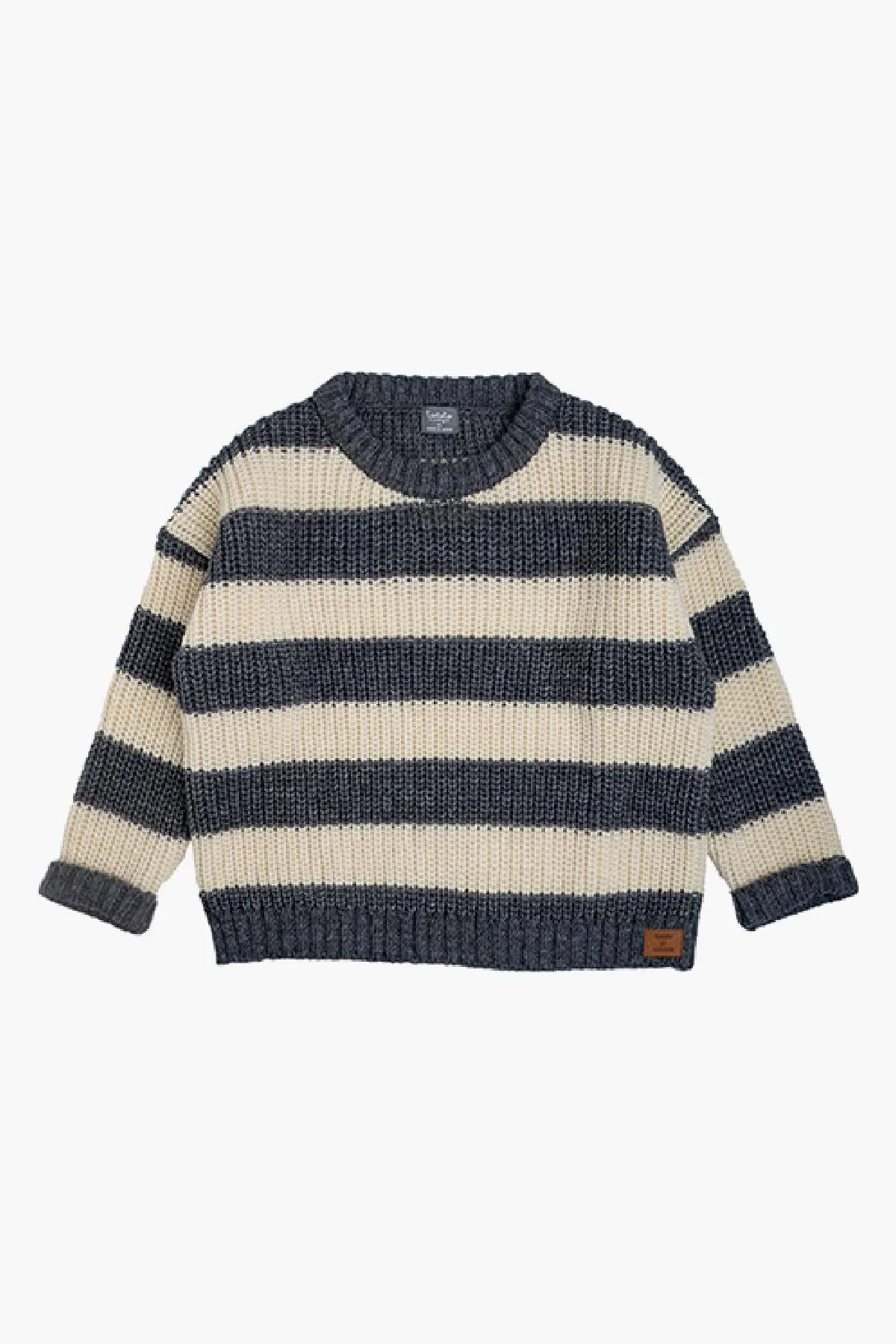 Tocoto Vintage Striped Baby Sweater