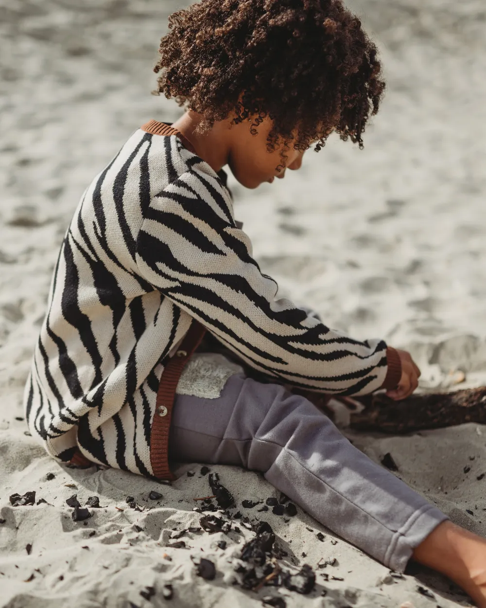 Zebra Cardigan