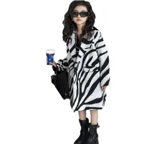 Zebra Print Pocket Jacket